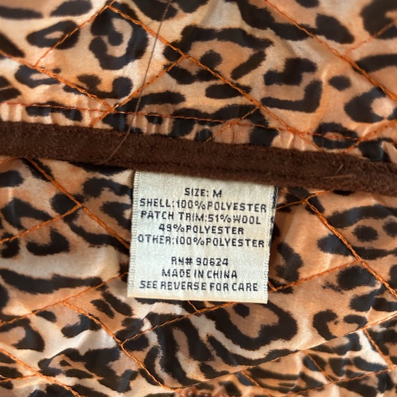 TASHA POLIZZI Quilted & Wool Patch Snap Front Coat - Picture 7 of 7